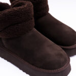 Ghete Maro Inchis Scurte Tip UGG Vagam 2216 - imagine 3