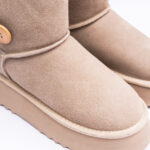 Ghete Bej Tip UGG Vagam 2217 - imagine 2