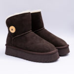 Ghete Maro Inchis Tip UGG Vagam 2224 - imagine 4