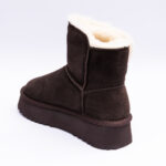 Ghete Maro Inchis Tip UGG Vagam 2224 - imagine 3
