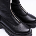 Ghete Negre cu Talpa Inalta Vagam 2231 - imagine 3