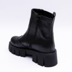 Ghete Negre cu Talpa Inalta Vagam 2228 - imagine 4