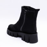 Ghete Negre cu Talpa Inalta Vagam 2230 - imagine 3